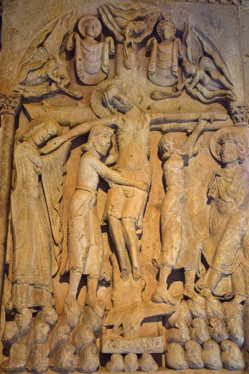 Kloster Santo Domingo de los Silos – romanisches Relief