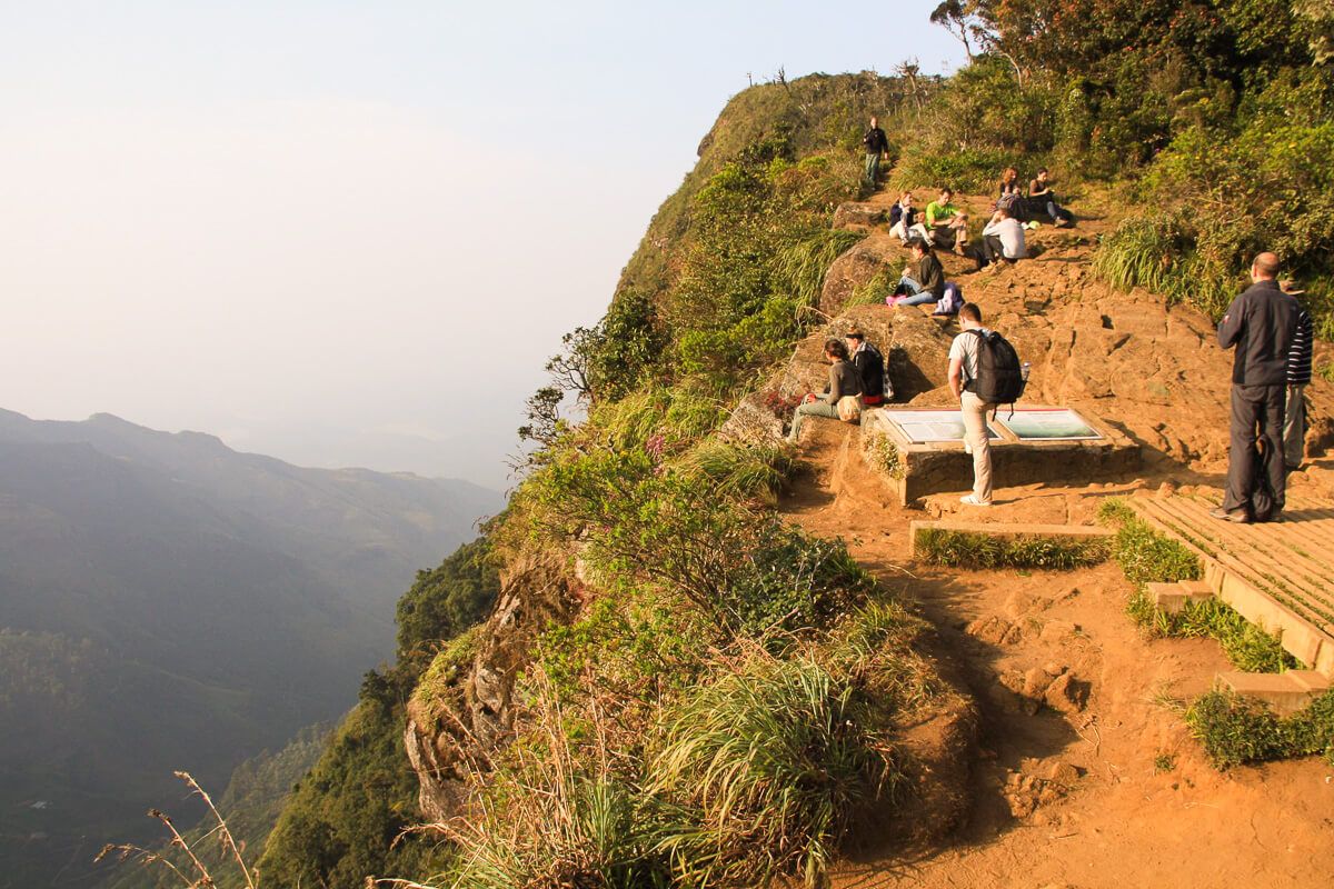 Hochland Sri Lanka: Wanderung in den Horton Plains – am World's End