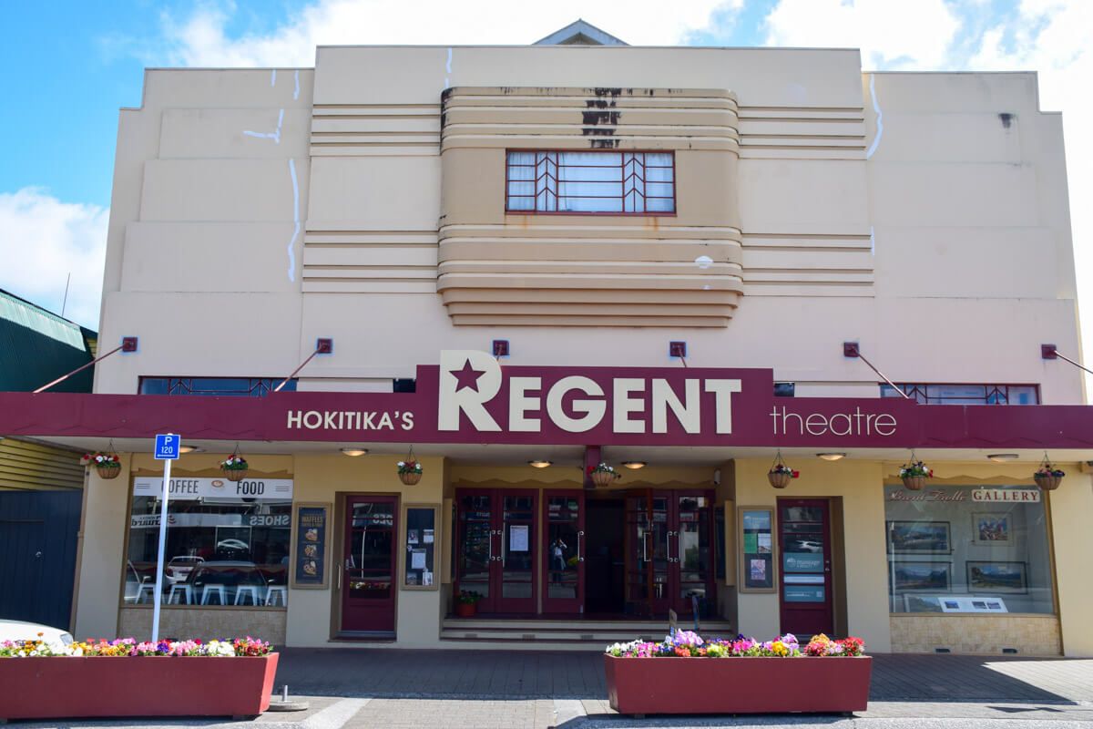 Westküste Neuseelands: Art-Deco-Kino in Hokitika