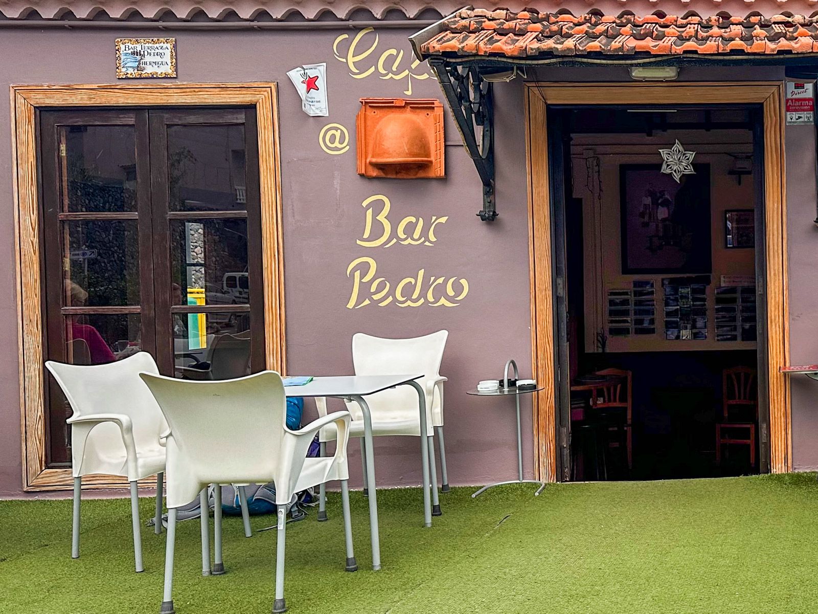 La Gomera: Bar San Pedro in Hermigua