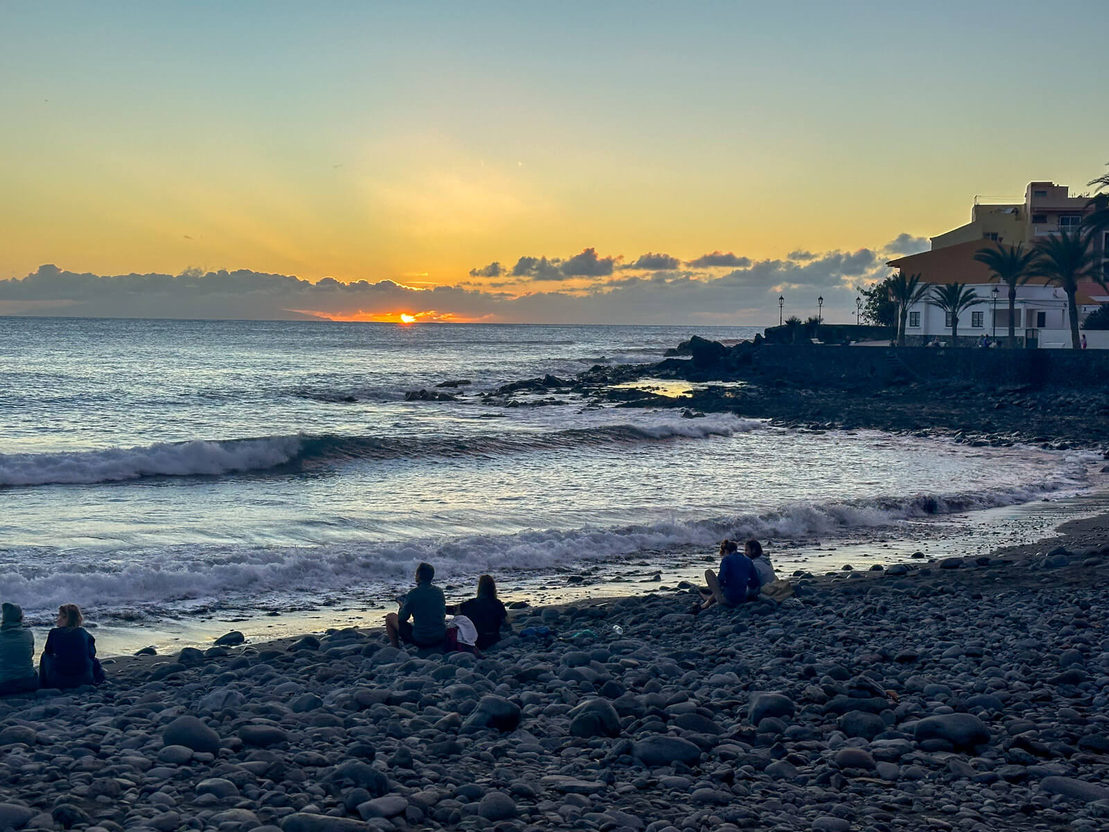 gomera valle gran rey sunset 4 |