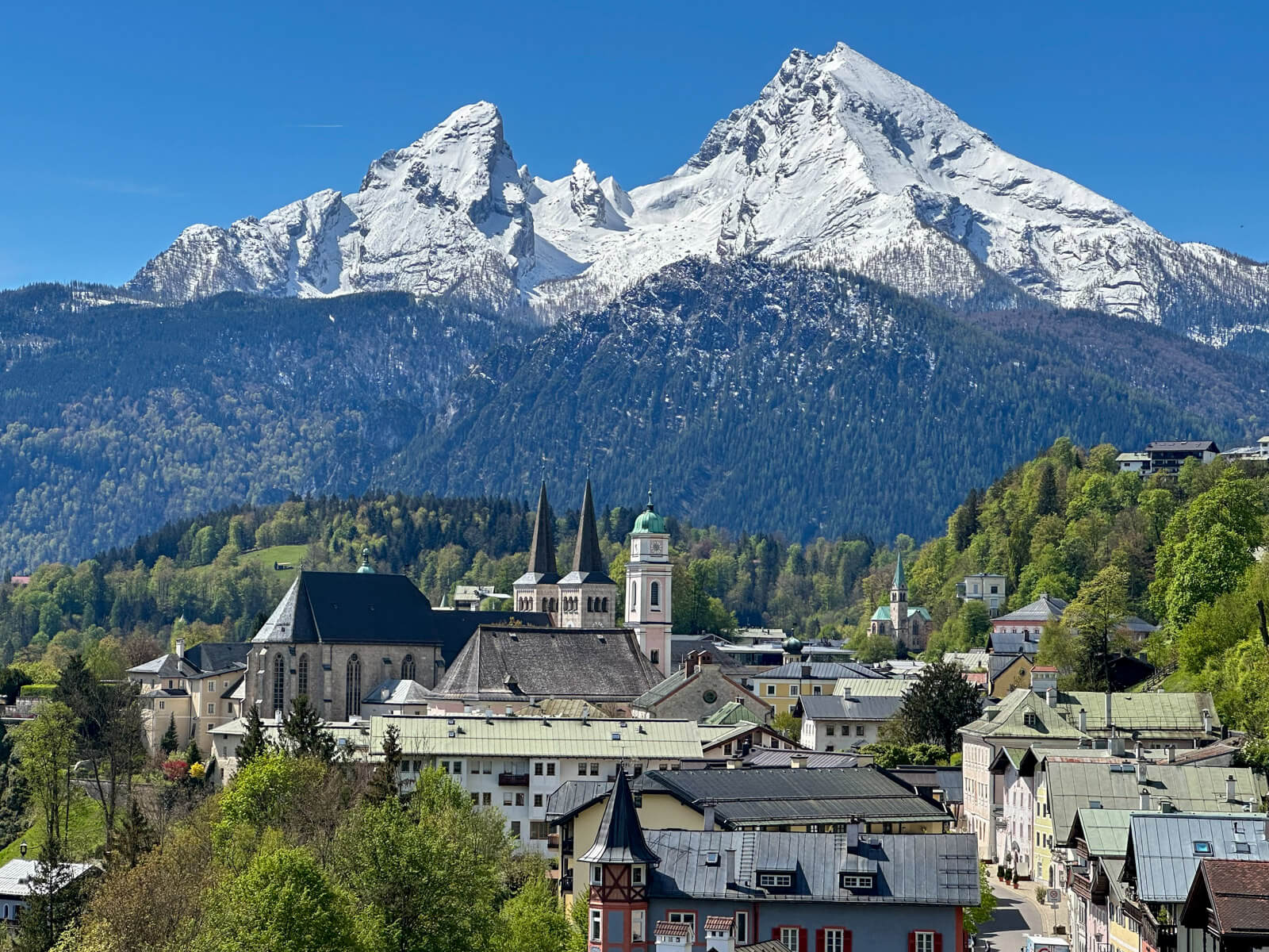 Blick auf Berchtesgaden