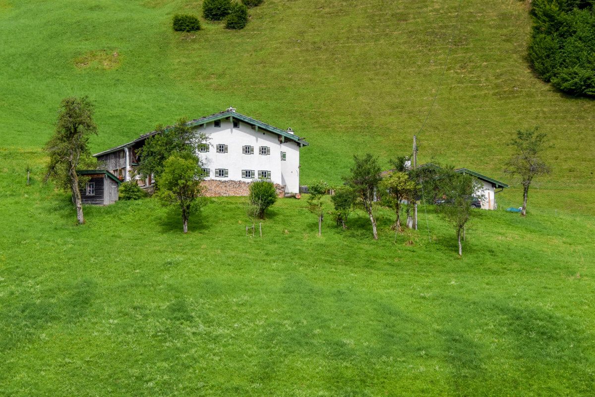 Sehenswürdigkeiten in Berchtesgaden: Bergbauernhof bei Maria Gern