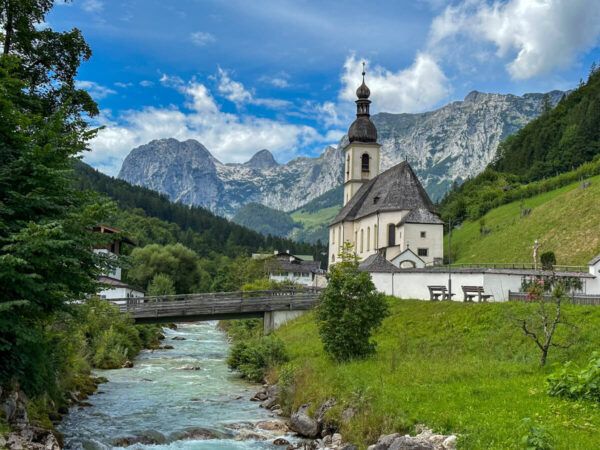 berchtesgadener land berchtesgaden ramsaukirche |