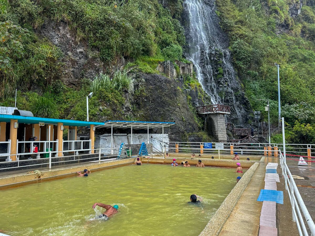 Highlights in Ecuador: Thermalbad in Baños