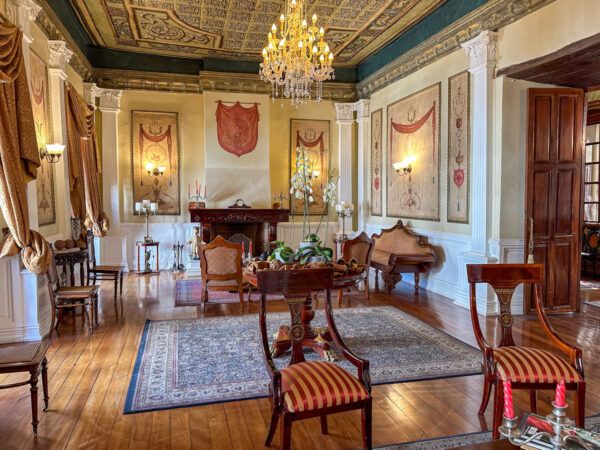 Hotels in Ecuador: Salon im Hotel Santa Lucia in Cuenca
