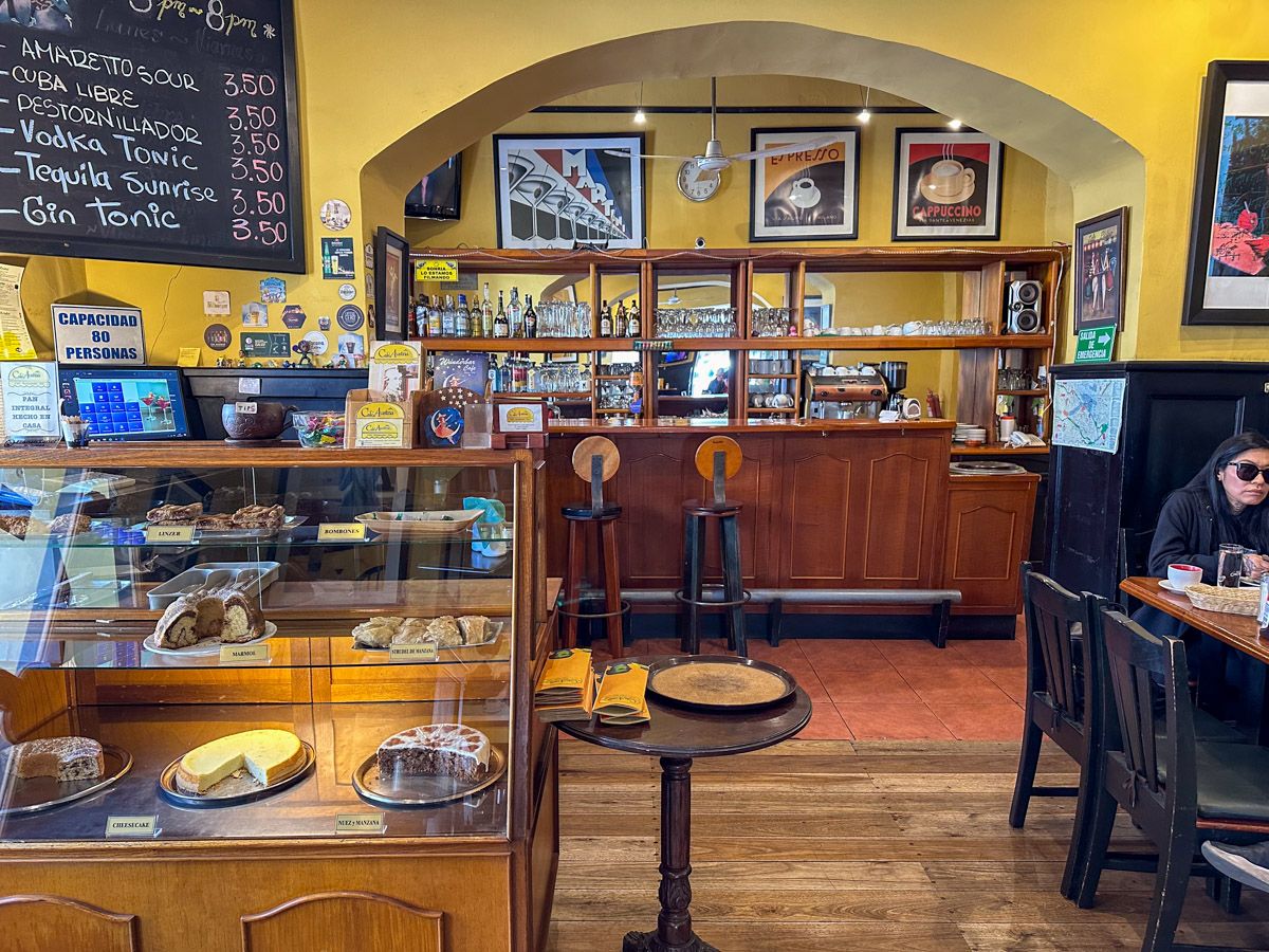 Café Austria in Cuenca