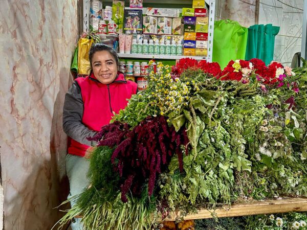 Cuenca, Ecuador: Marktfrau