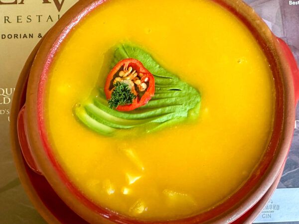 Essen in Ecuador: Kartoffelsuppe
