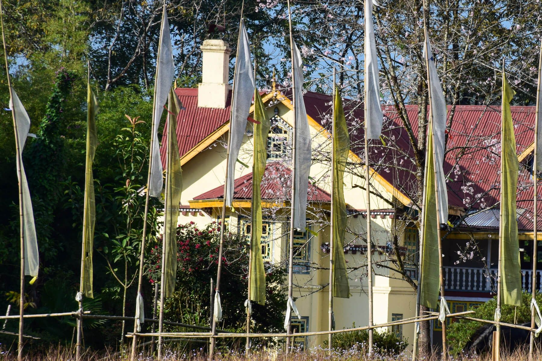 Klöster in Sikkim: ehemaliger Königspalast in Gangtok