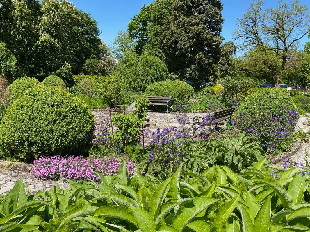 Meditationsgarten am Kloster Benediktbeuern