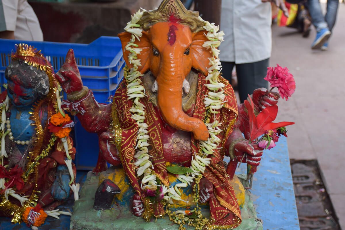 indien kalkutta kali tempel |