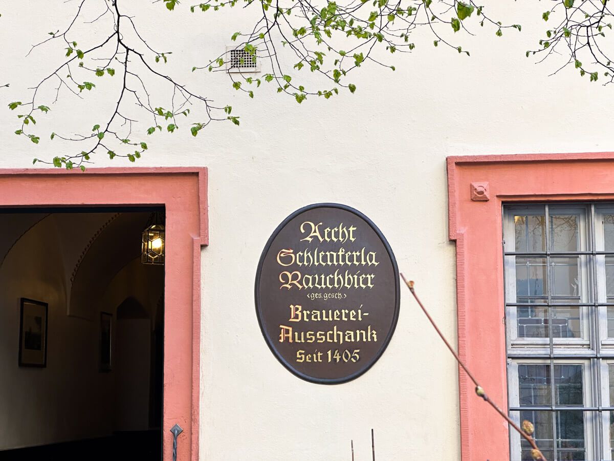 Zwischenstopp in Bamberg: Rauchbierbrauerei