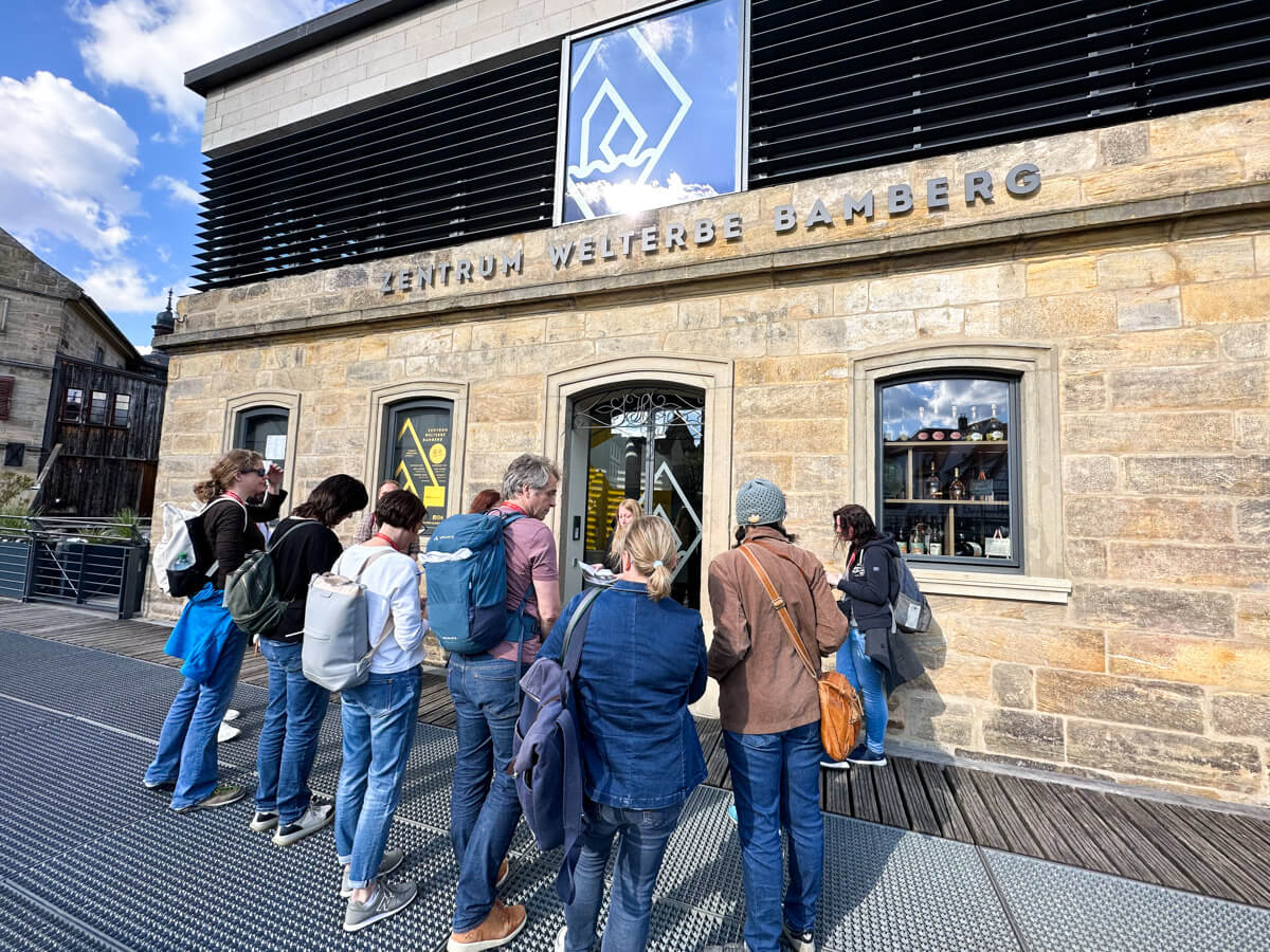Zwischenstopp in Bamberg: Welterbezentrum