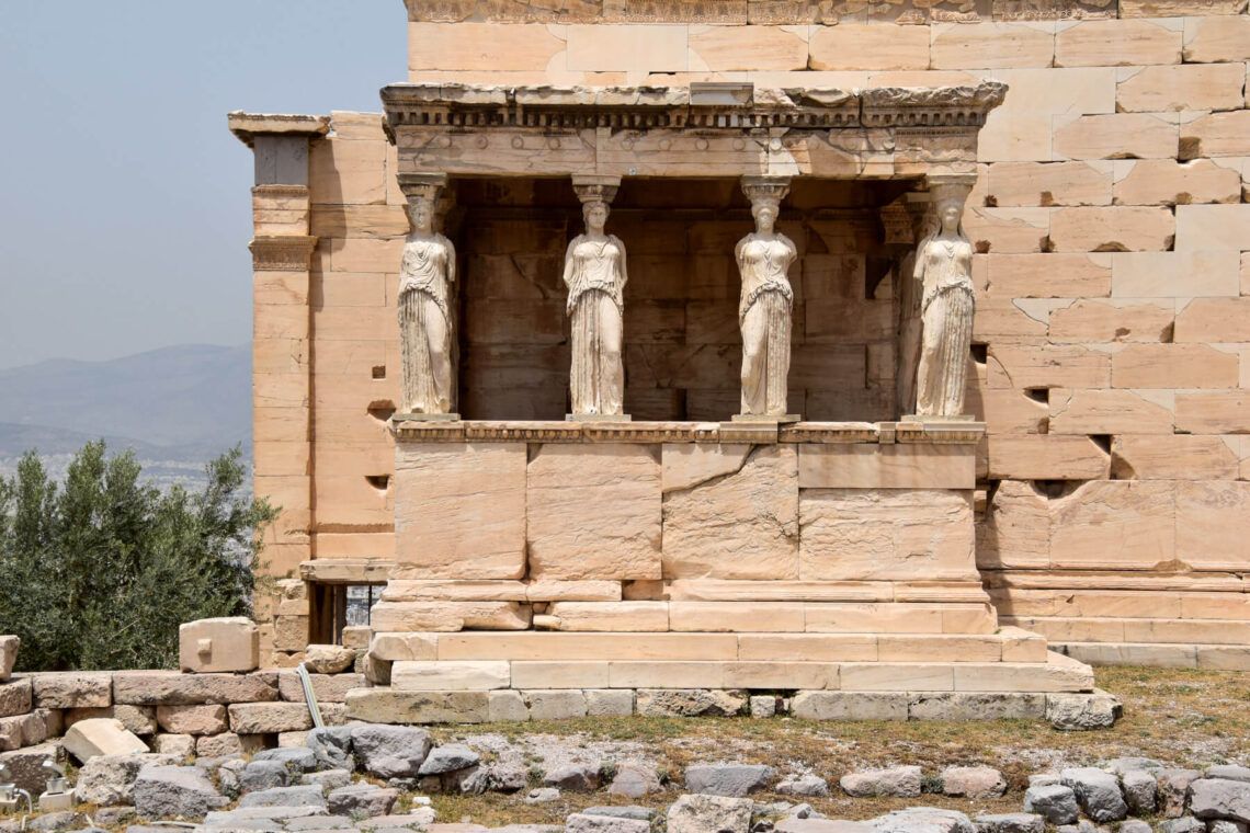 Tempel auf der Akropolis