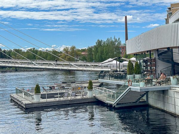 Mit dem Zug durch Finnland: Helsinki – Turku – Tampere 89 Tampere: Sauna am Wasser