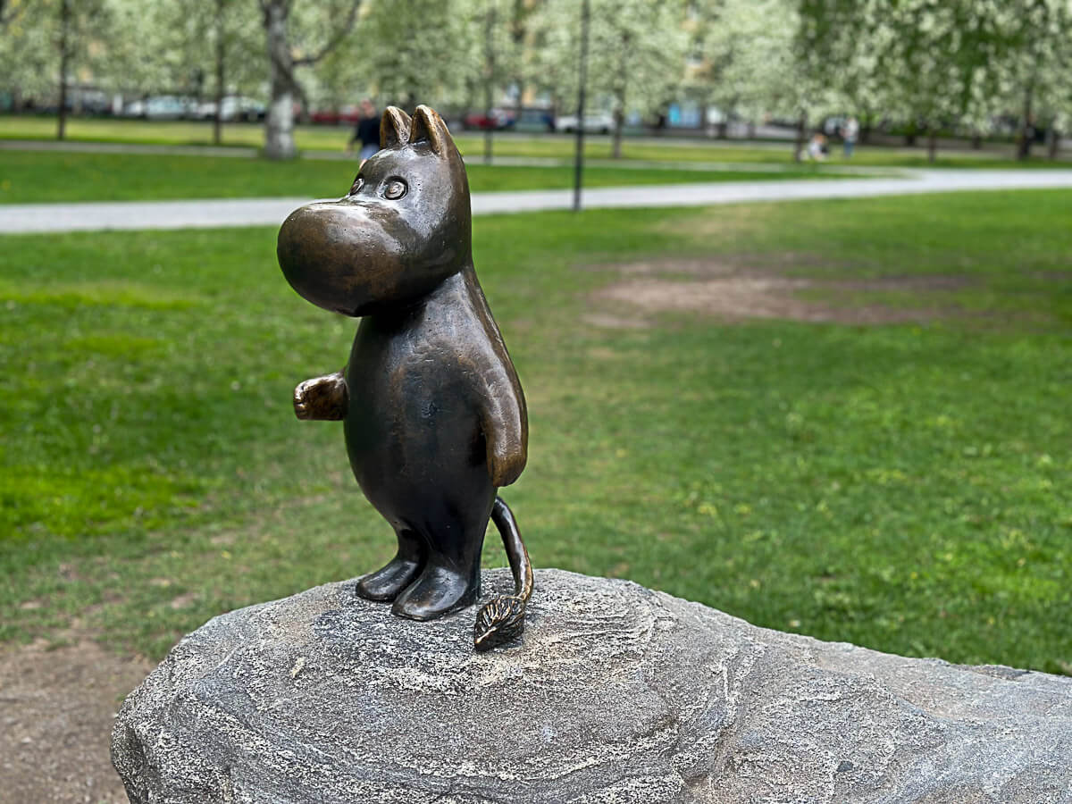 Mit dem Zug durch Finnland: Helsinki – Turku – Tampere 84 finnland tampere moomin |