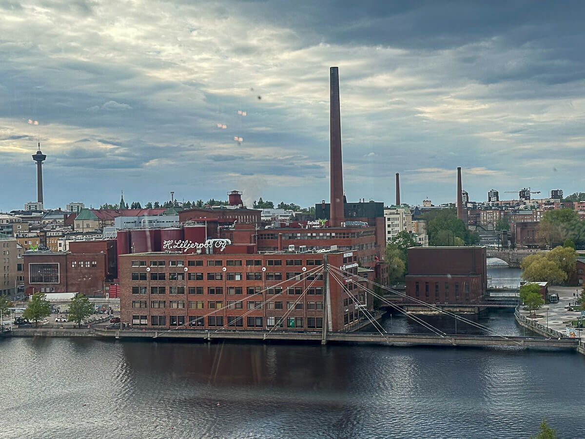 Mit dem Zug durch Finnland: Helsinki – Turku – Tampere 71 finnland tampere stadtblick 1 |