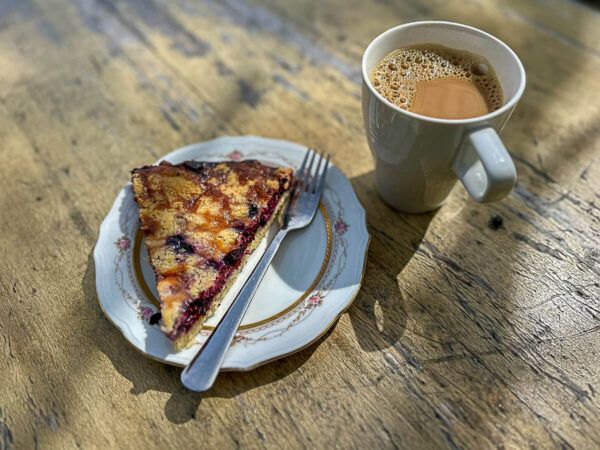 Mit dem Zug durch Finnland: Helsinki – Turku – Tampere 44 Turku, Insel Ruissalo: Kaffee und Kuchen