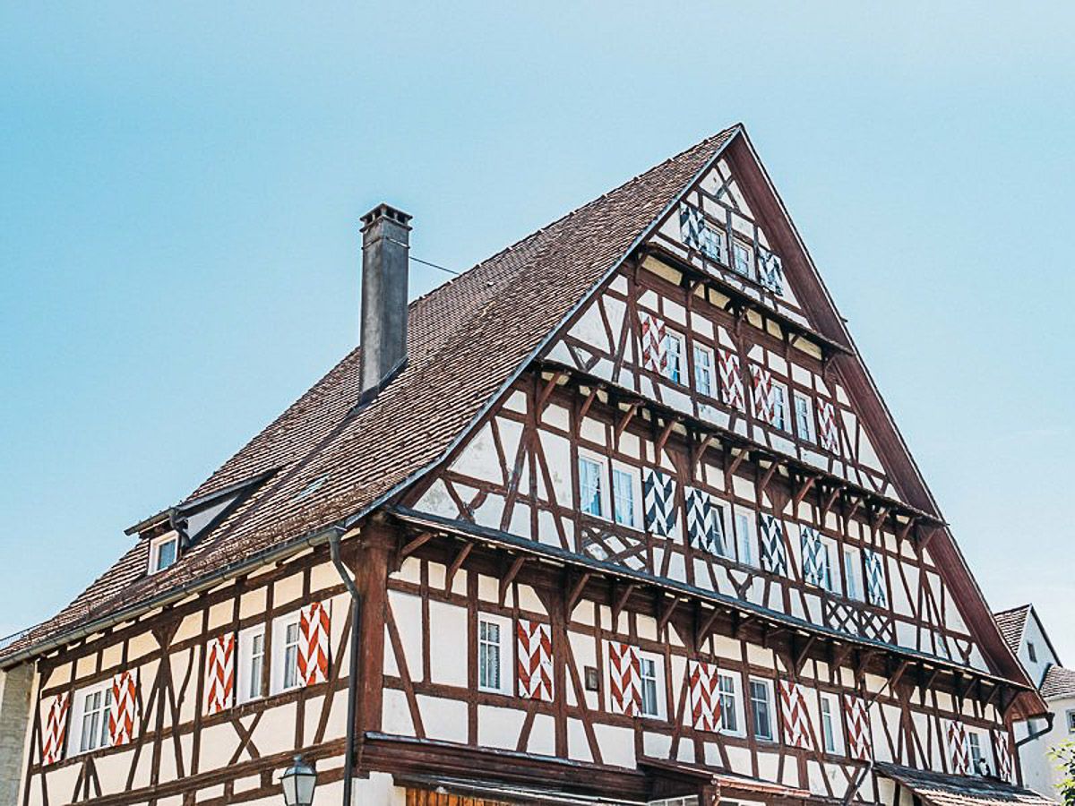 obere Hälfte des ehemaligen Fachwerkrathauses