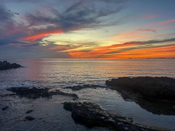 Sonnenuntergang am Meer
