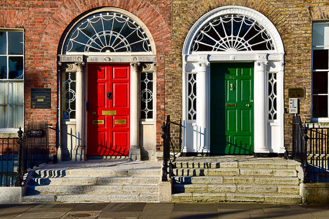 2 Tage Dublin – Stadt der Dichter, Bierbrauer, Tech-Unternehmen 1 irland dublin georgianisches viertel 1 |