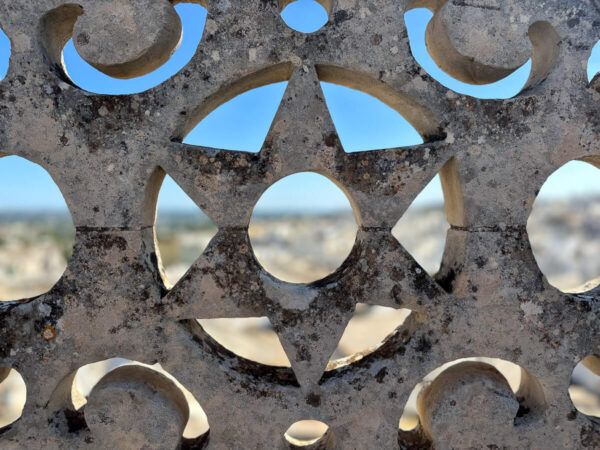 Sternenmuster aus Stein