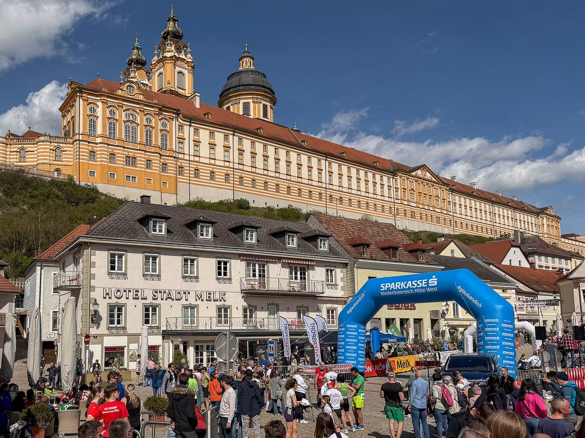 Stift Melk über dem gleichnamigen Ort