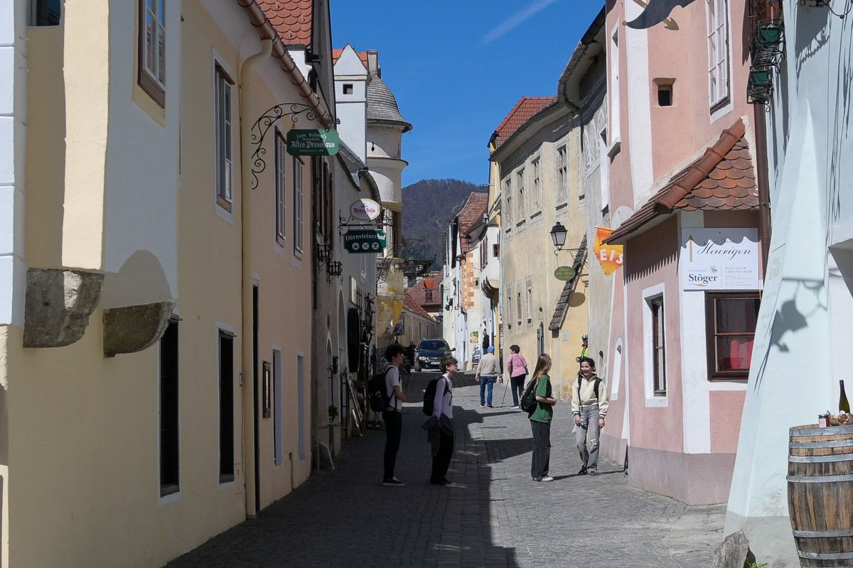 Gasse im Winzerdorf Dürnstein