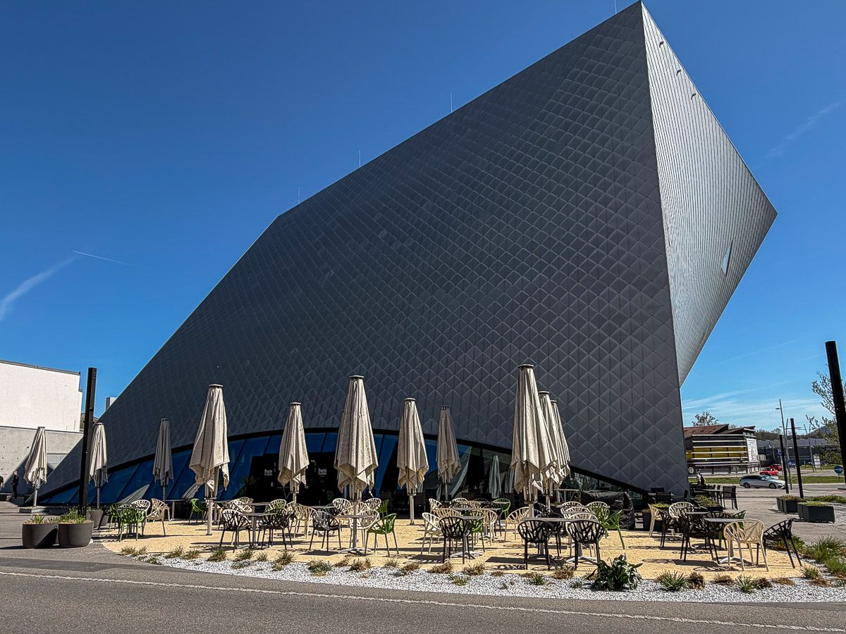 Modernes Museum an der Kunstmeile in Krems