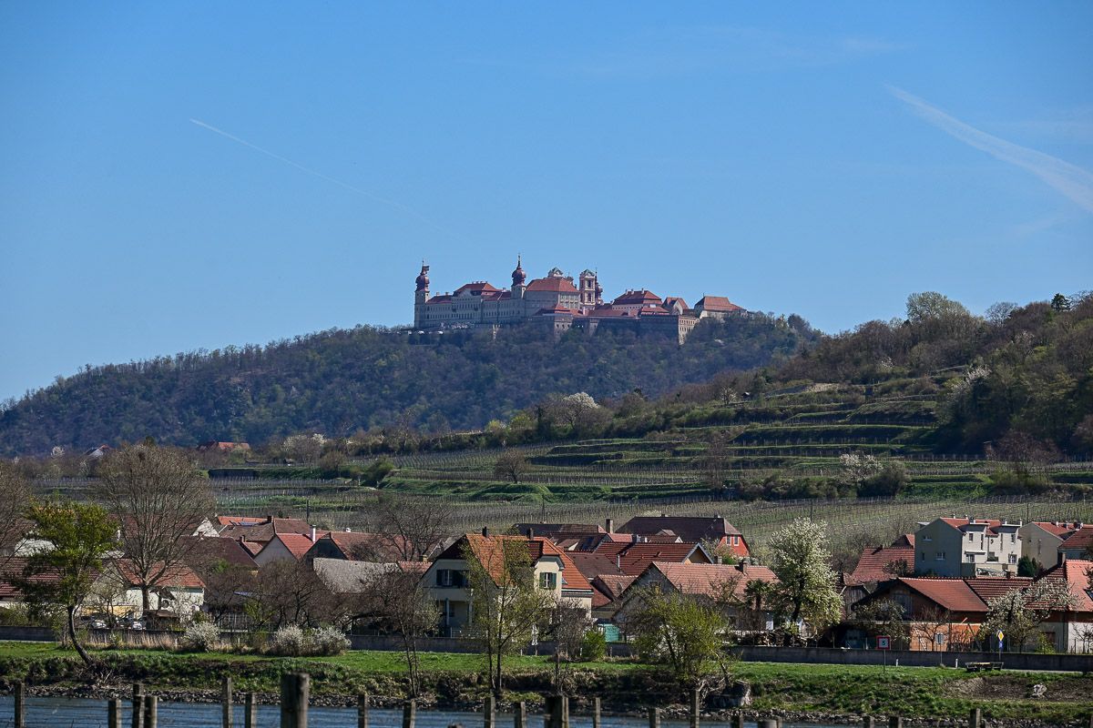 Blick auf Stift Göttweig