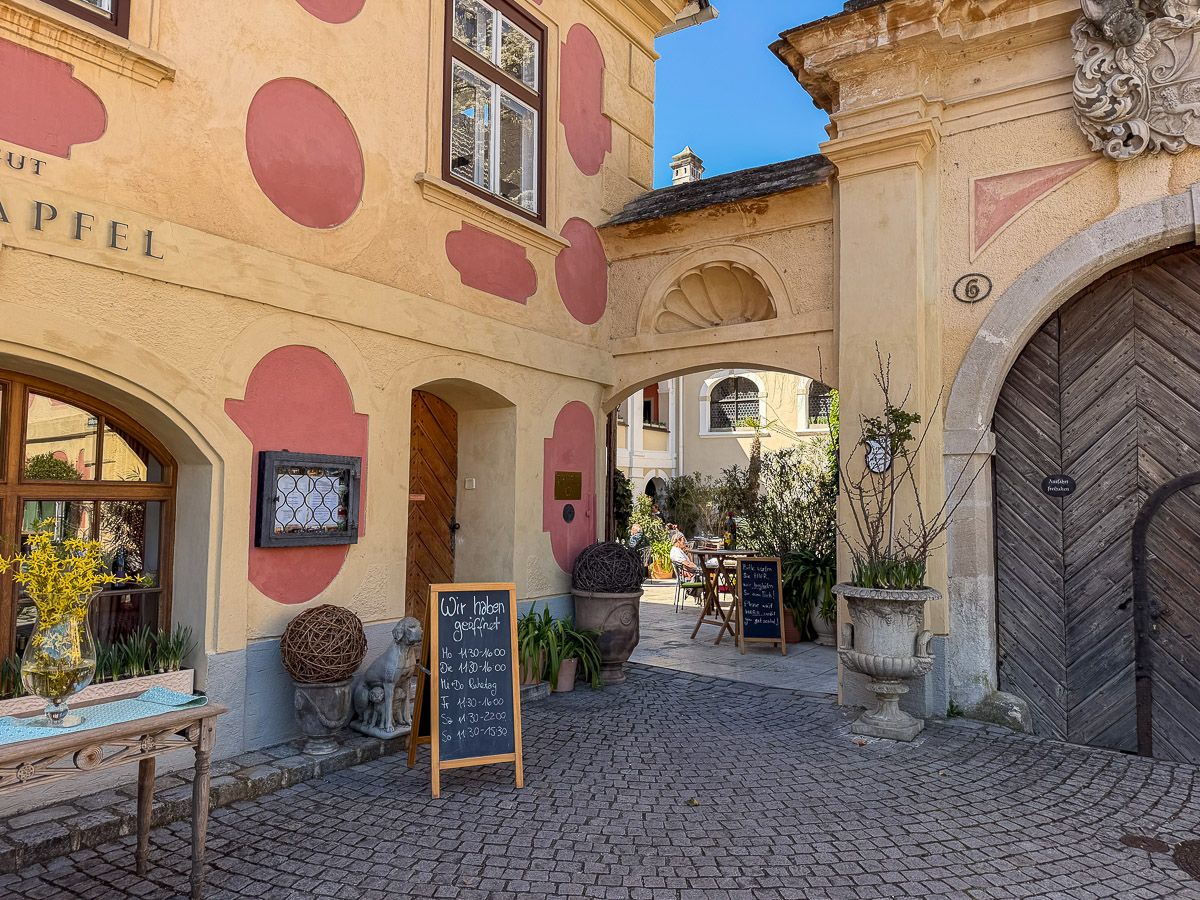 Weingut mit Innenhof