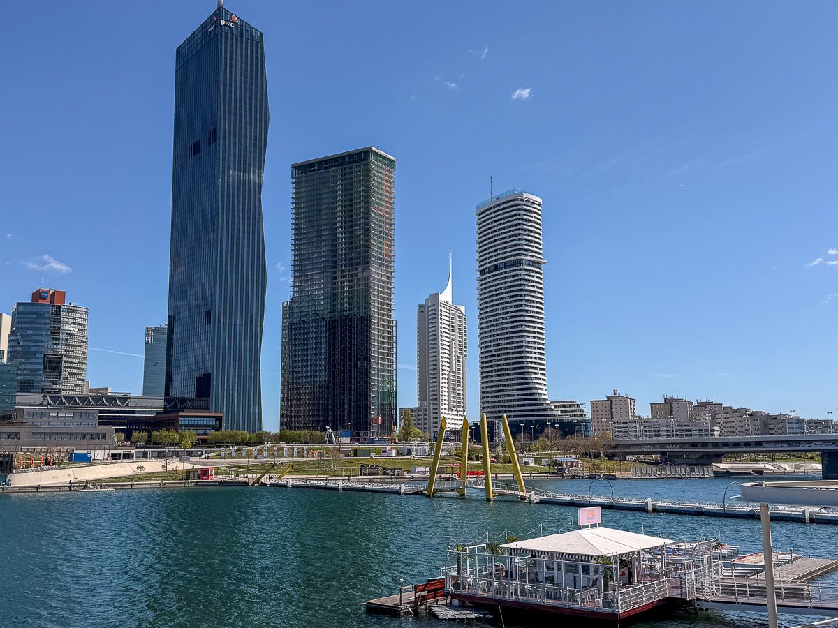 Wolkenkratzer der Donaustadt