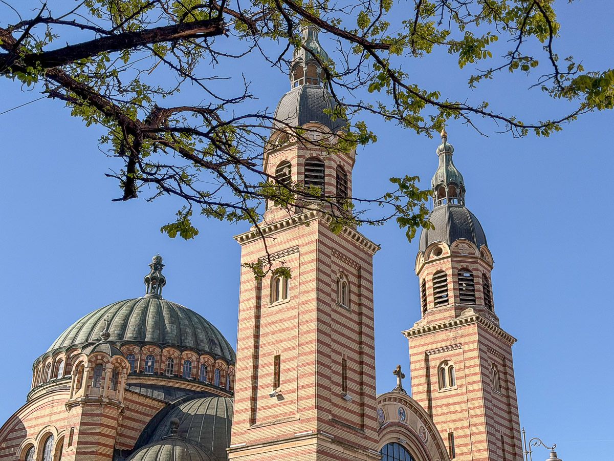 Türme der orthodoxen Kathedrale