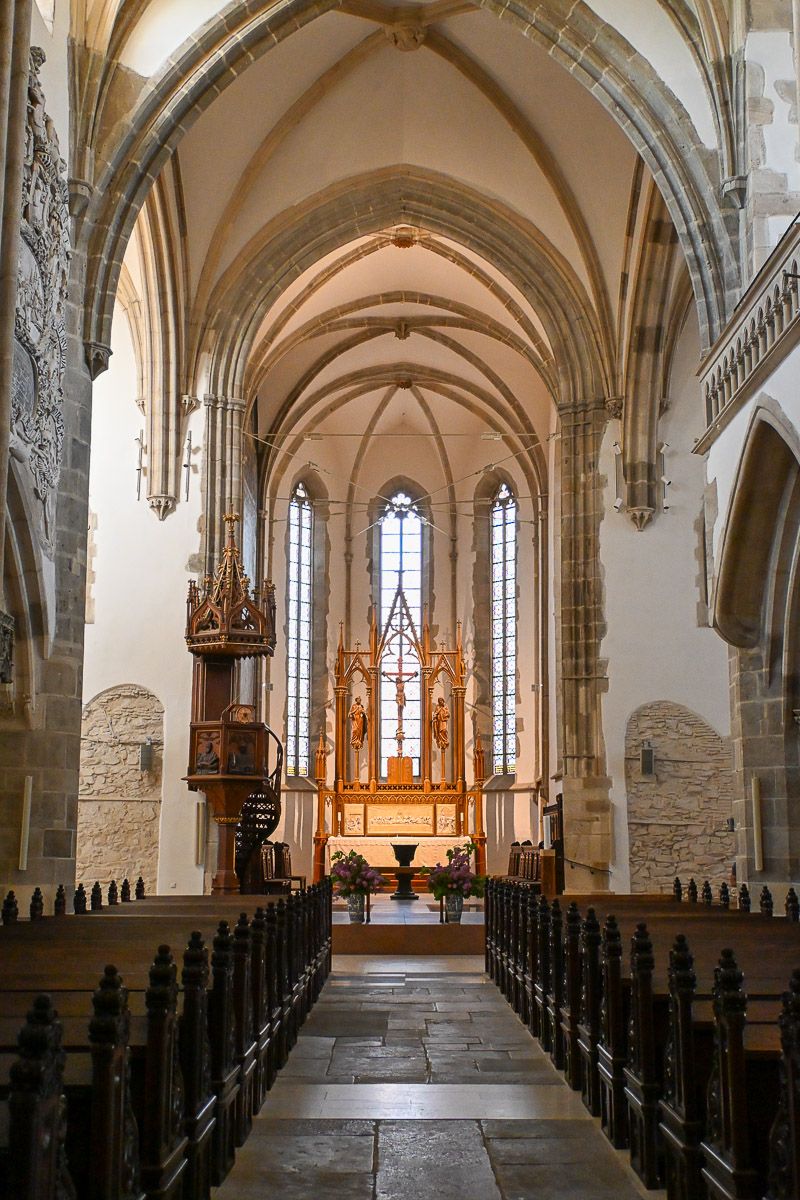 Innenraum der Stadtkirche
