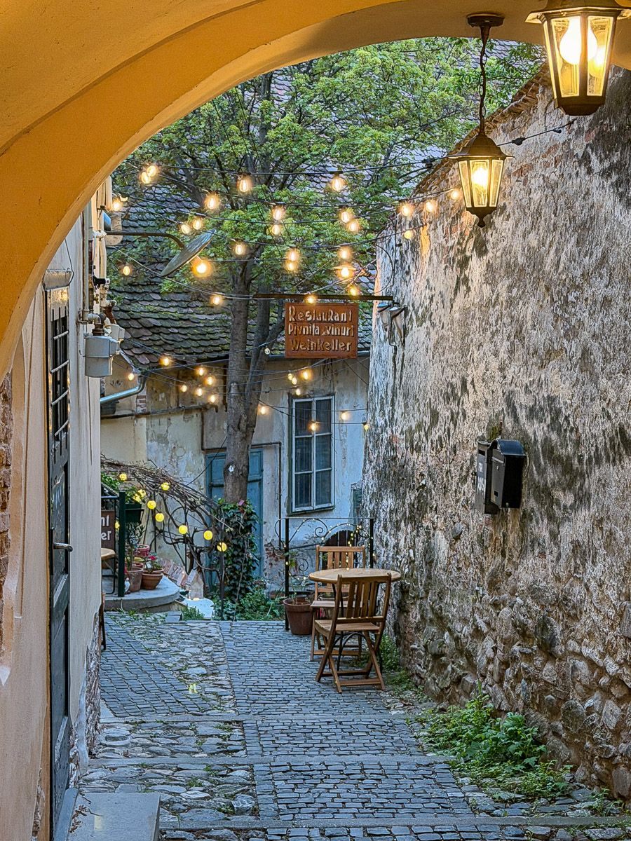 2 Tage in Sibiu: Stimmungsvolles Weinlokal 