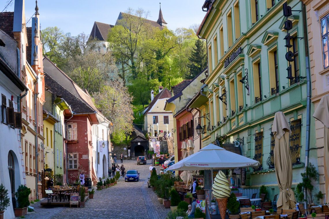 rumaenien transsilvanien sighisoara gasse 1 von 1 |