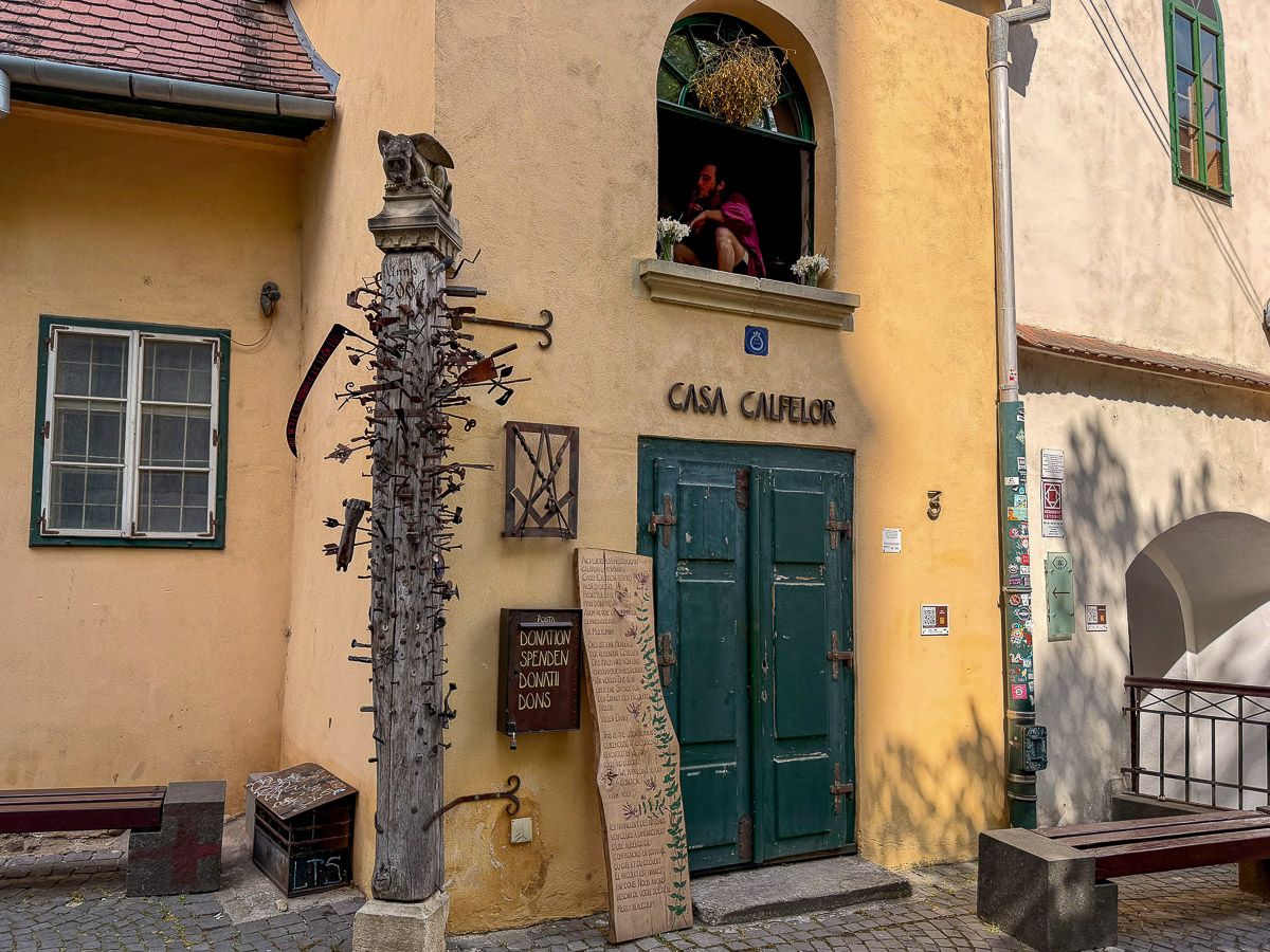 Haus der fahrenden Gesellen am Huet-Platz