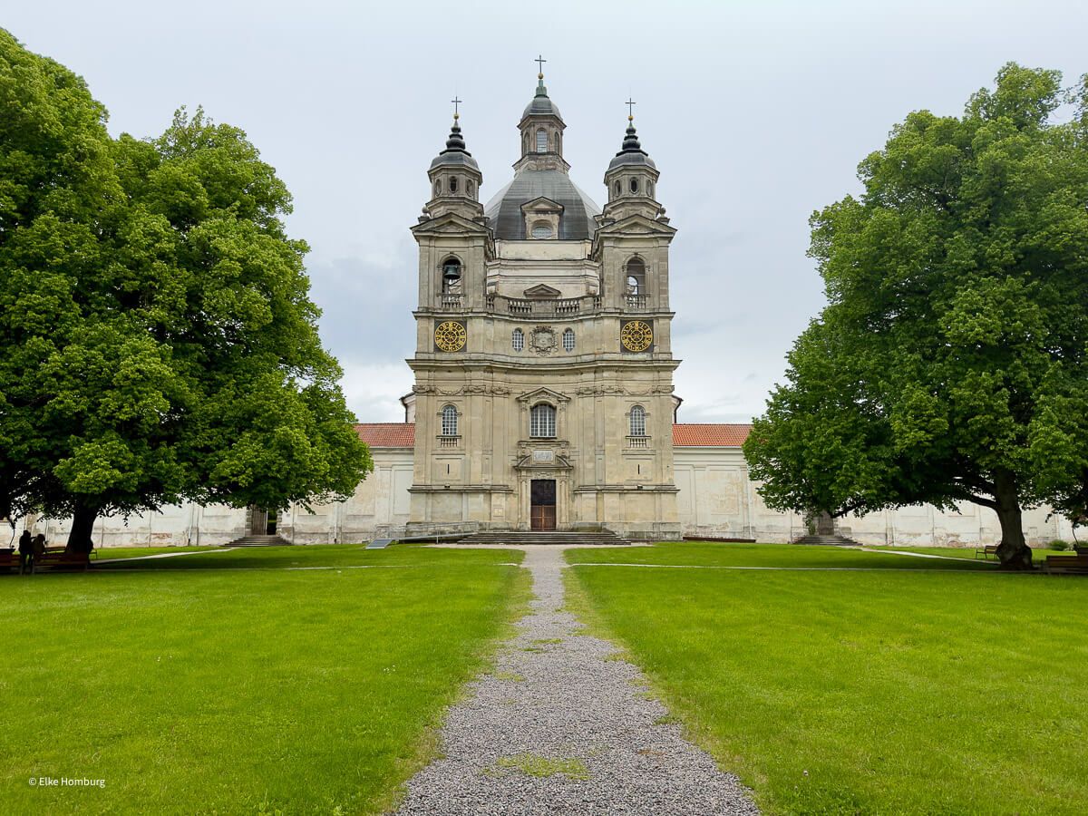 Sehenswürdigkeiten in Kaunas: die barocke Klosterkirche von Pažaislis