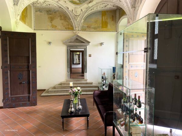 elegantes Entrée des Klosterhotels