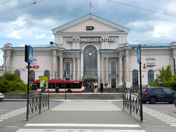 Bahnhofsgebäude von Vilnius
