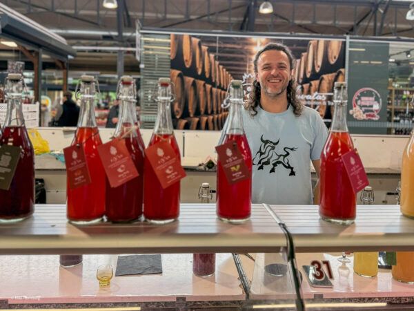 Stand mit Kombucha