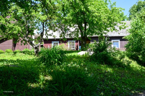 Holzhaus im Garten