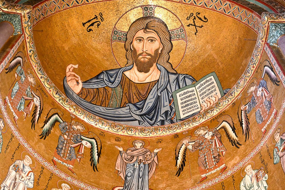 Totale des Christus Pantokrator