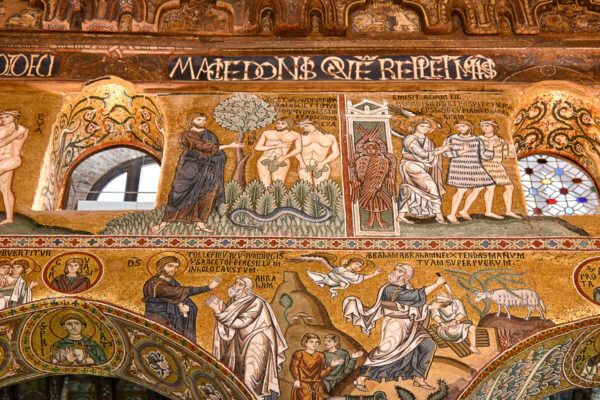 Byzantinische Mosaike mit Bibelszenen