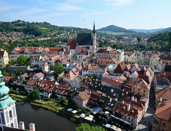 Die Perle Südböhmens – 2 Tage Český Krumlov 2 tschechien cesky krumlov von oben 956 von 1 |