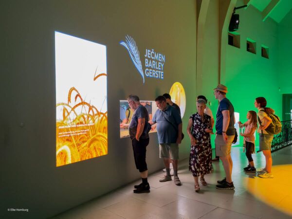 Viel mehr als eine Bierstadt: ein Wochenende in Pilsen 44 Museum der Brauerei mit Infos zu den Zutaten